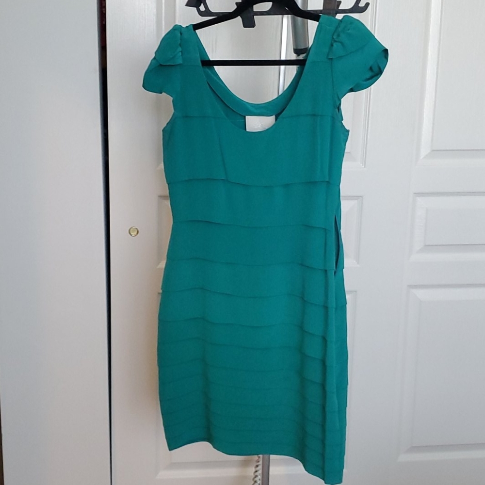 Madison Marcus layered cocktail dress